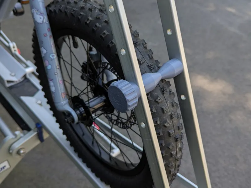 1UP Bike Rack Spools for Kids Bikes Quick Detach