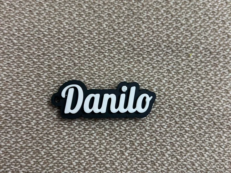 Danilo name keychain