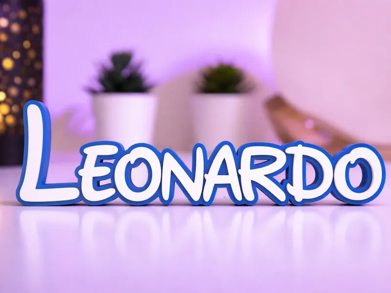 Leonardo Stile Disney per Camerette e Decorazioni