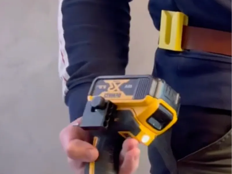 Bit clip for DeWalt + mount for wall, ladder, belt