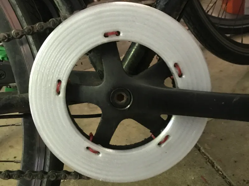 CFP 42T Chain guard with cable tie