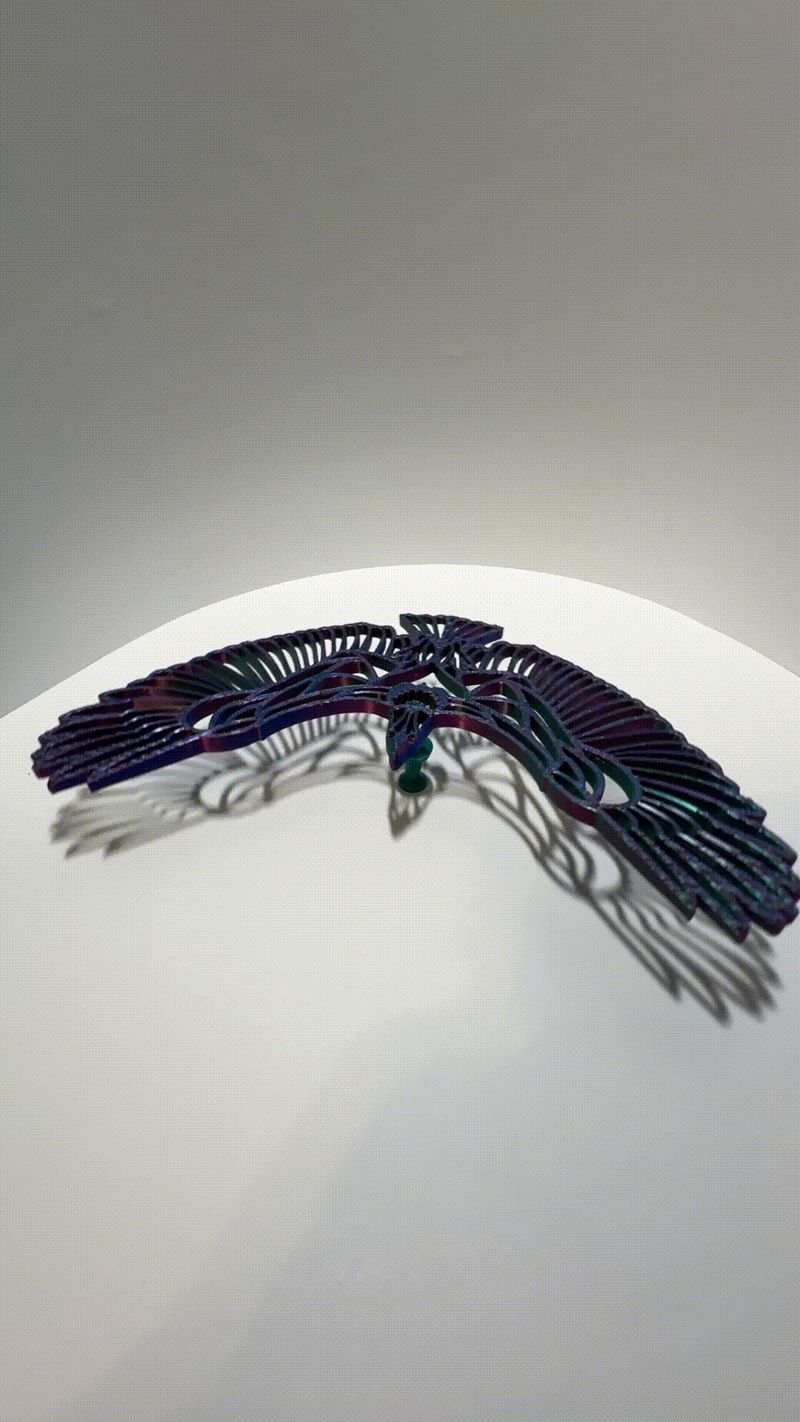 Balancing Bird Push-Pin Eagle