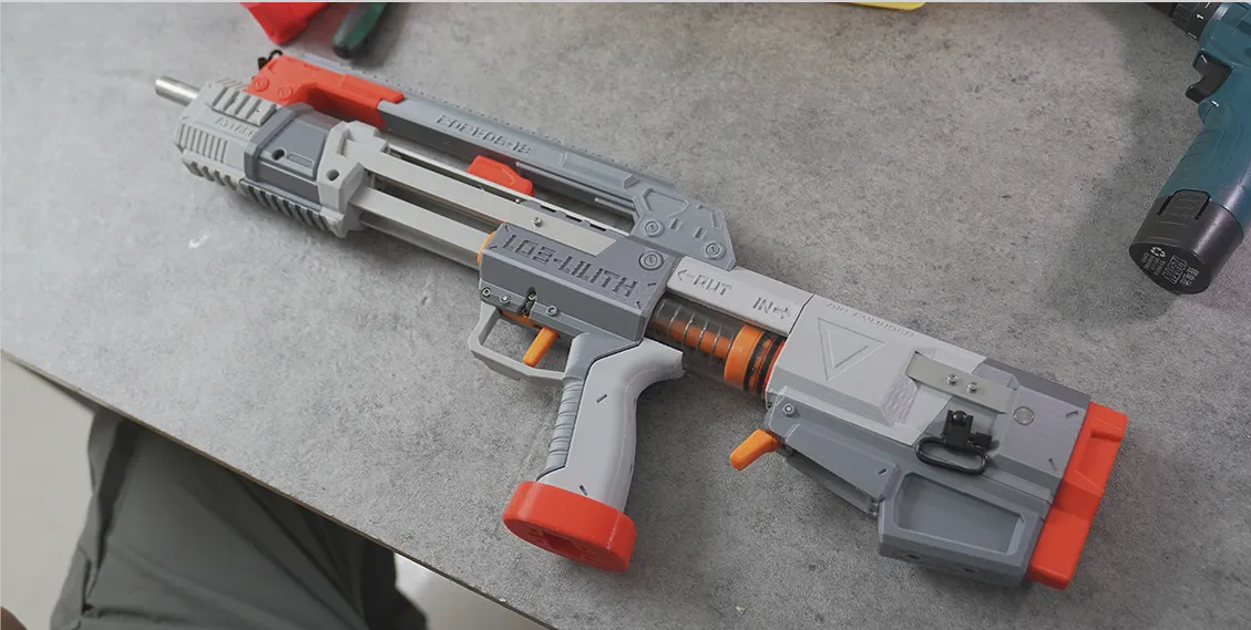 Pistolet de Lilith (accessoire cosplay EVA)