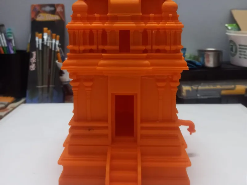 SouthIndian Temple3DModel  TraditionalArchitecture