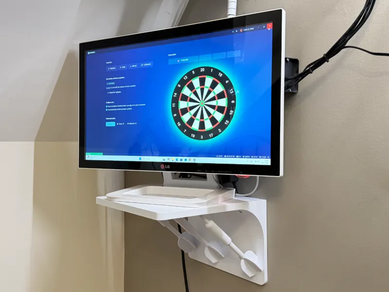 Dart Monitor shelf