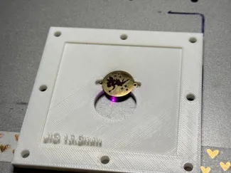 xTool Laser Centering Jig - 15mm Round Blanks