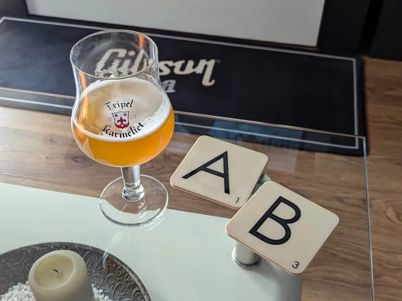 Posavasos Scrabble - Todas las letras con números