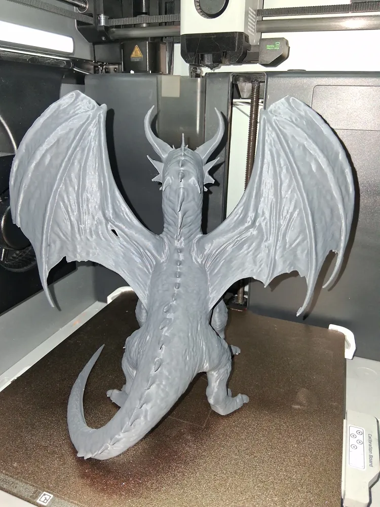 The Awakened Fire Dragon - Free 3D Print Model - MakerWorld
