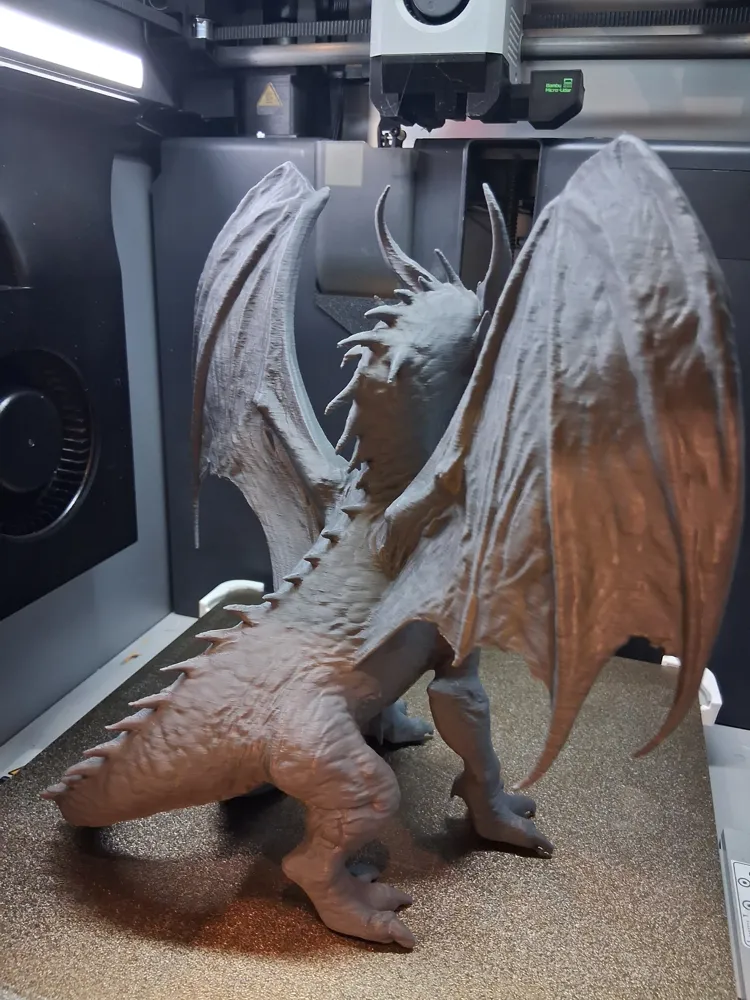 The Awakened Fire Dragon - Free 3D Print Model - MakerWorld