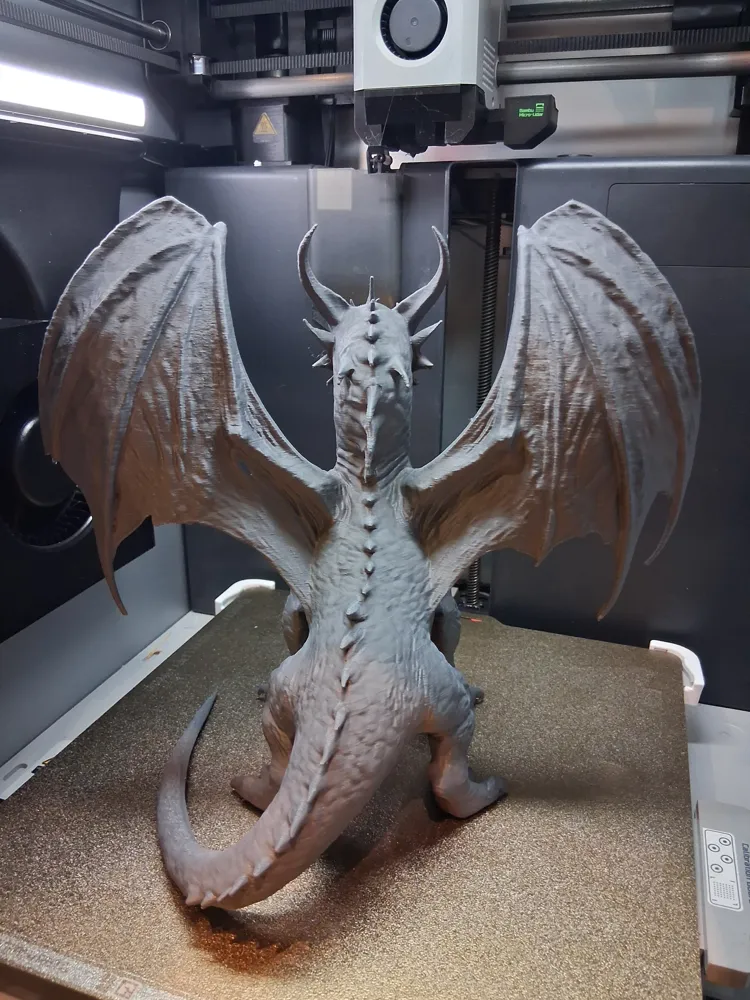 The Awakened Fire Dragon - Free 3D Print Model - MakerWorld