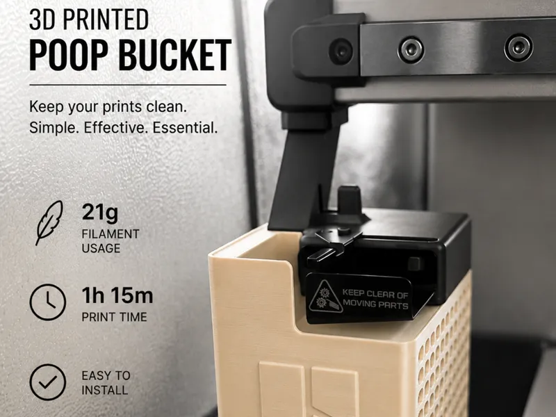 poop bucket for A1 or A1mini