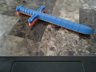 Extendable Sword - Click - In - Place