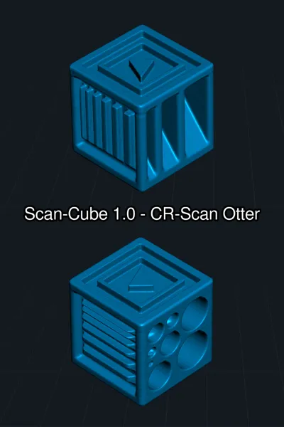 Scan-Cube 1.0 - [ 3D-scanning practicing cube] - Free 3D Print Model ...