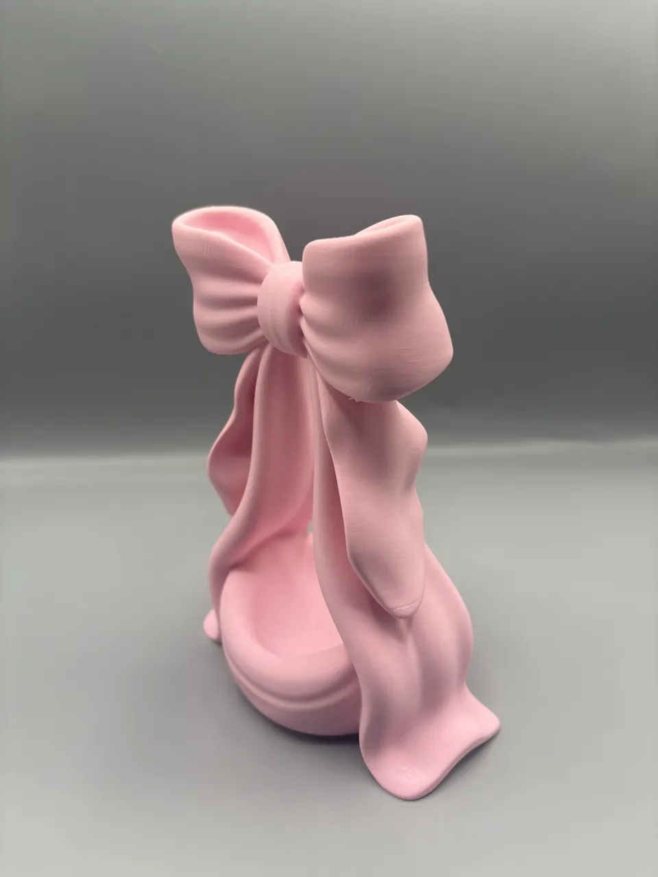 Coquette Bow Jewelry Stand & Trinket Dish view 4