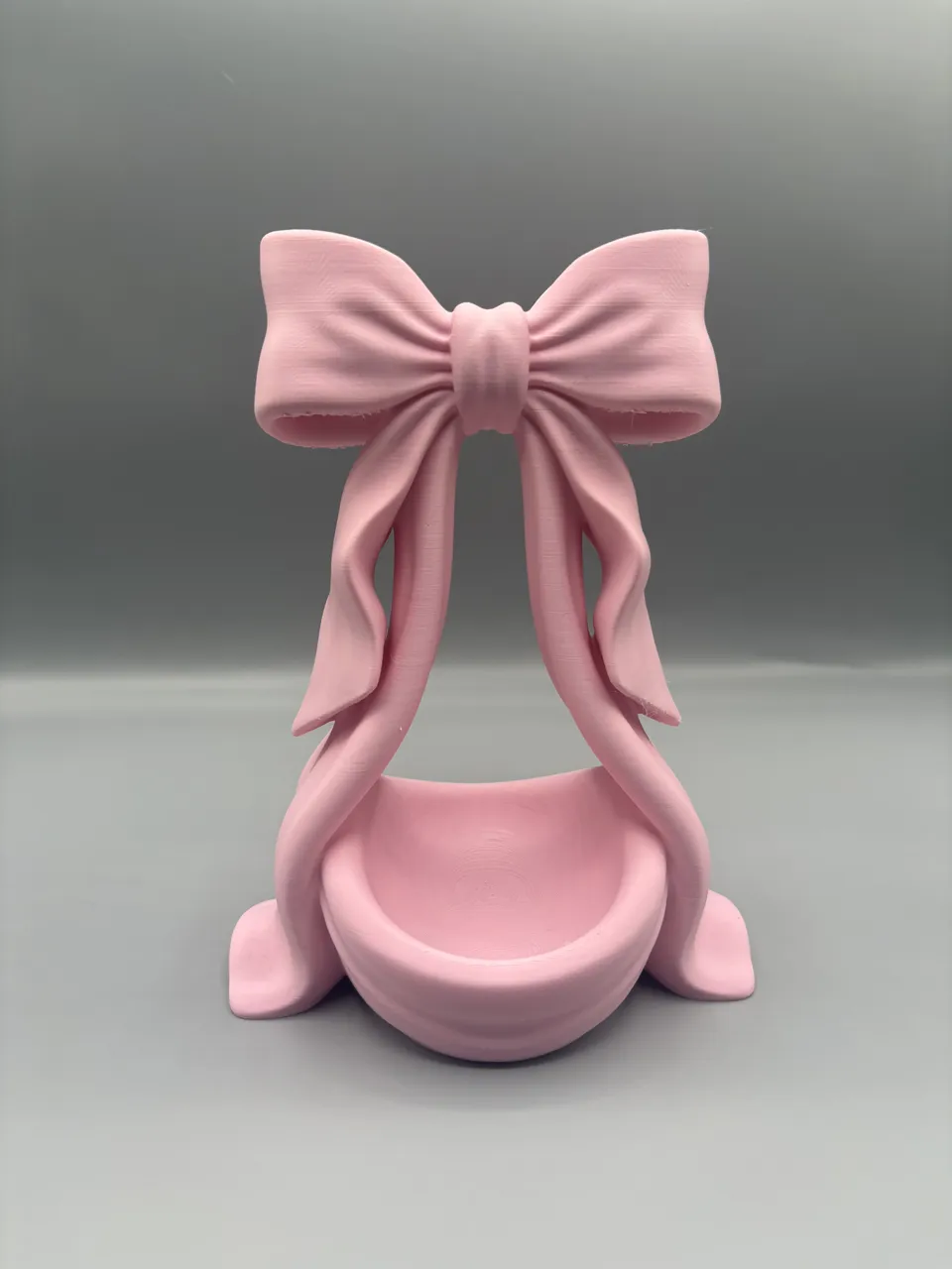 Coquette Bow Jewelry Stand & Trinket Dish view 3