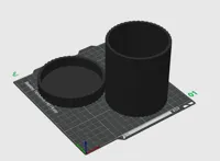 Planter and driptray (80x100mm) For A1 Mini