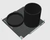 Planter and driptray (120x150mm) For normal printers