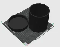 Planter and driptray (120x150mm) For normal printers