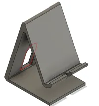 Support téléphone avec passage chargeur — photo 1