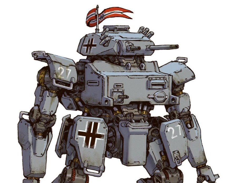 Tankhead German Panzer II Light Tank Mech