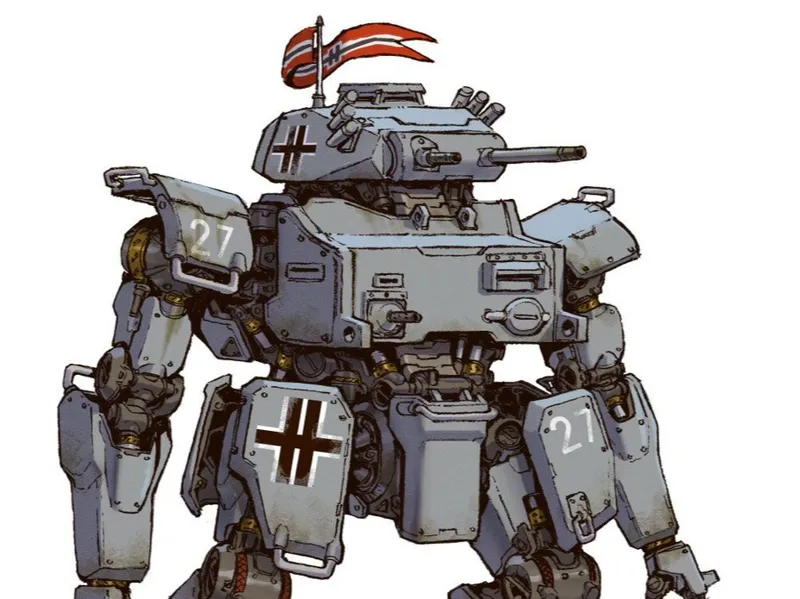 Tankhead German Panzer II Light Tank Mech