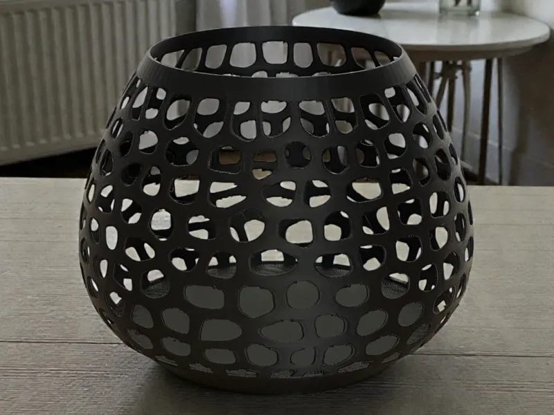 Organic Voronoi Bowl | no supports | A1 Mini Ready