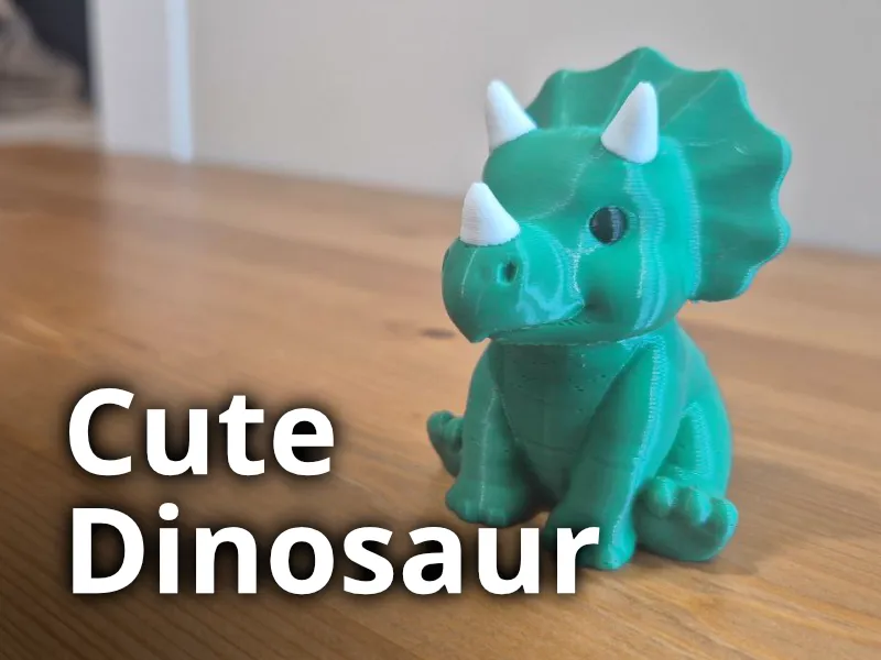 Cute Dinosaur - Triceratops