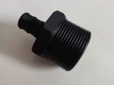 Pump connector 19mm to 1 1/2 inch BSP