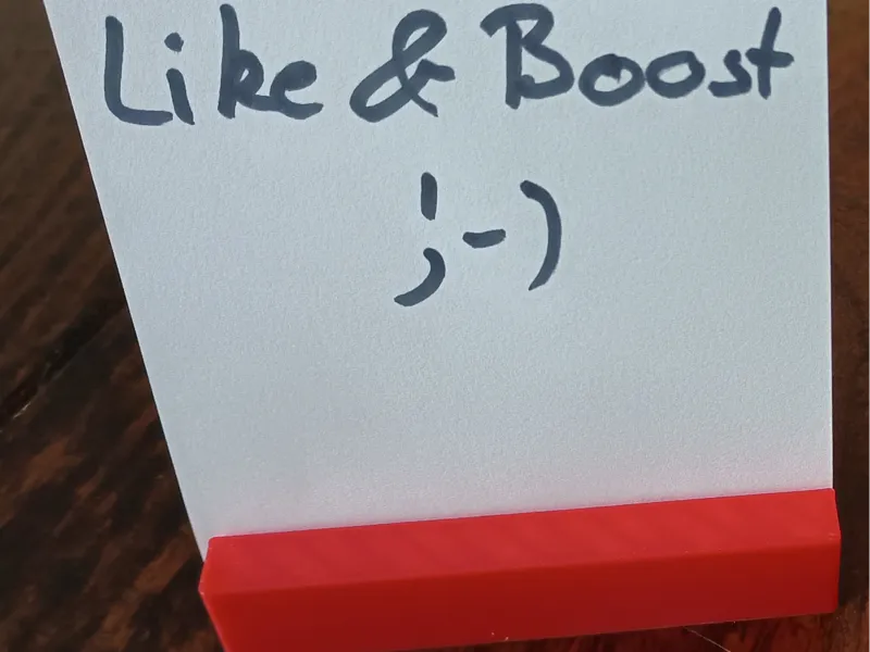 Simple Sticky-Note / Post-It Holder