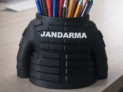 Gendarmerie Pen Holder