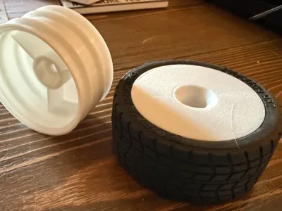 Parametric RC Car 12mm Hex Wheel Blank