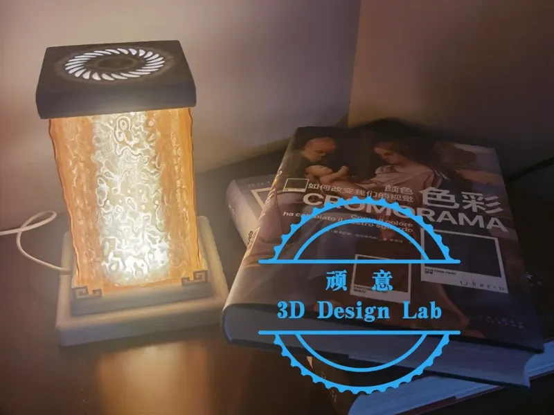 琉璃夜灯Crystal lamps 中国风现代方灯系列