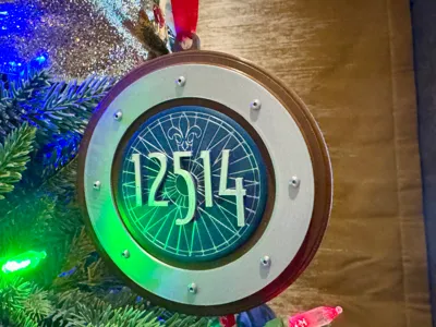 Disney Original 4 Ship Stateroom Ornament