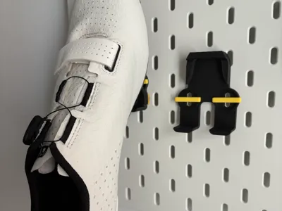 SPD-SL Shoe Mount for IKEA Skådis with T-Clip