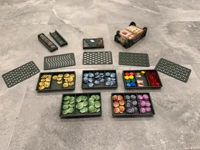 Board Game Organizers for Quacks of Quedlinburg
