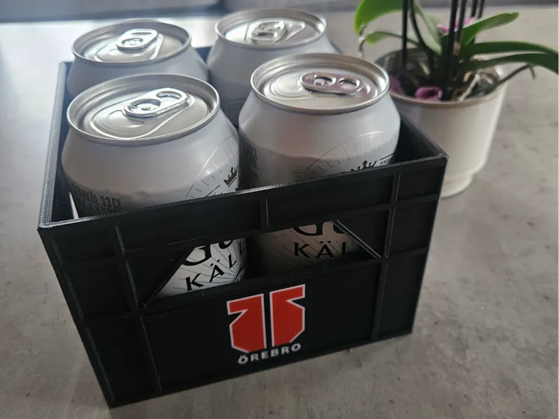 QuickCrate – 4-Pack Can Holder