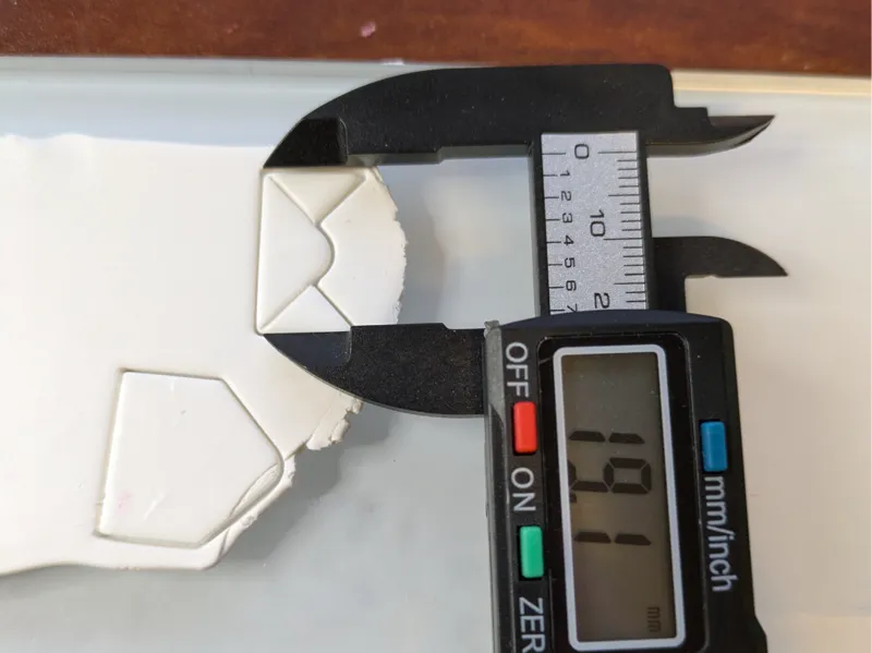 Mini 19mm Envelope Polymer clay cutter