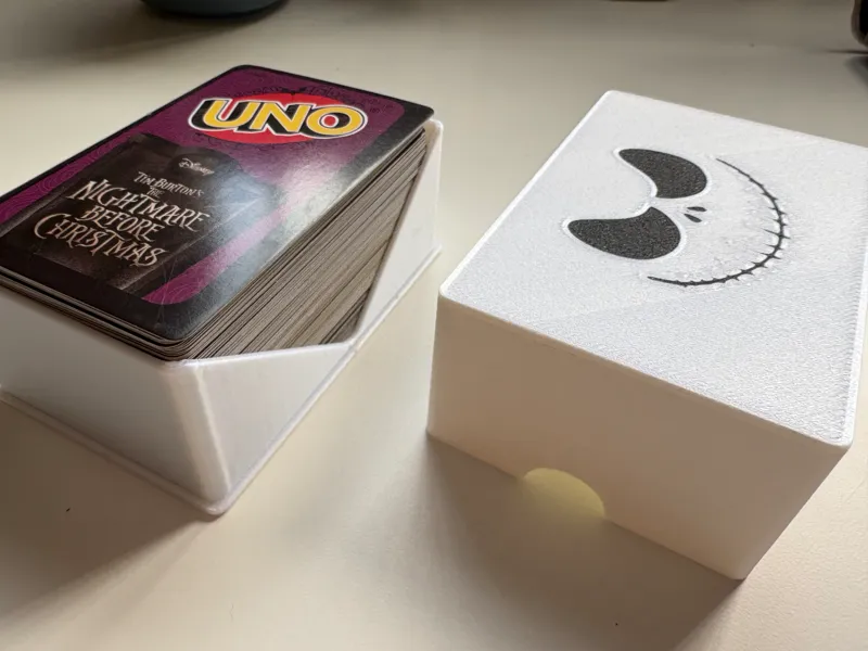Caja para UNO de Jack Pesadilla Antes de Navidad