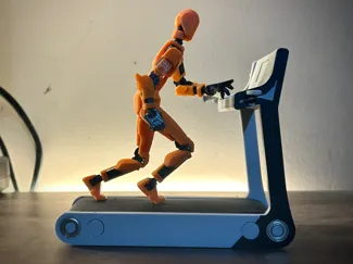 Dummy 13 treadmill