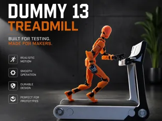 Dummy 13 treadmill