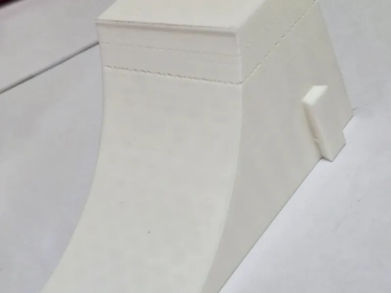 Fingerboard Park - Quarter Pipe with modular