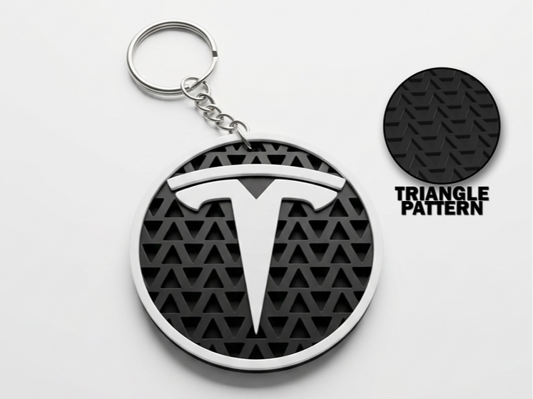 TESLA Keychain