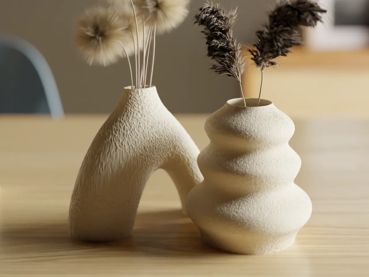 Continuing Elegance: Duo Vase Set view 4