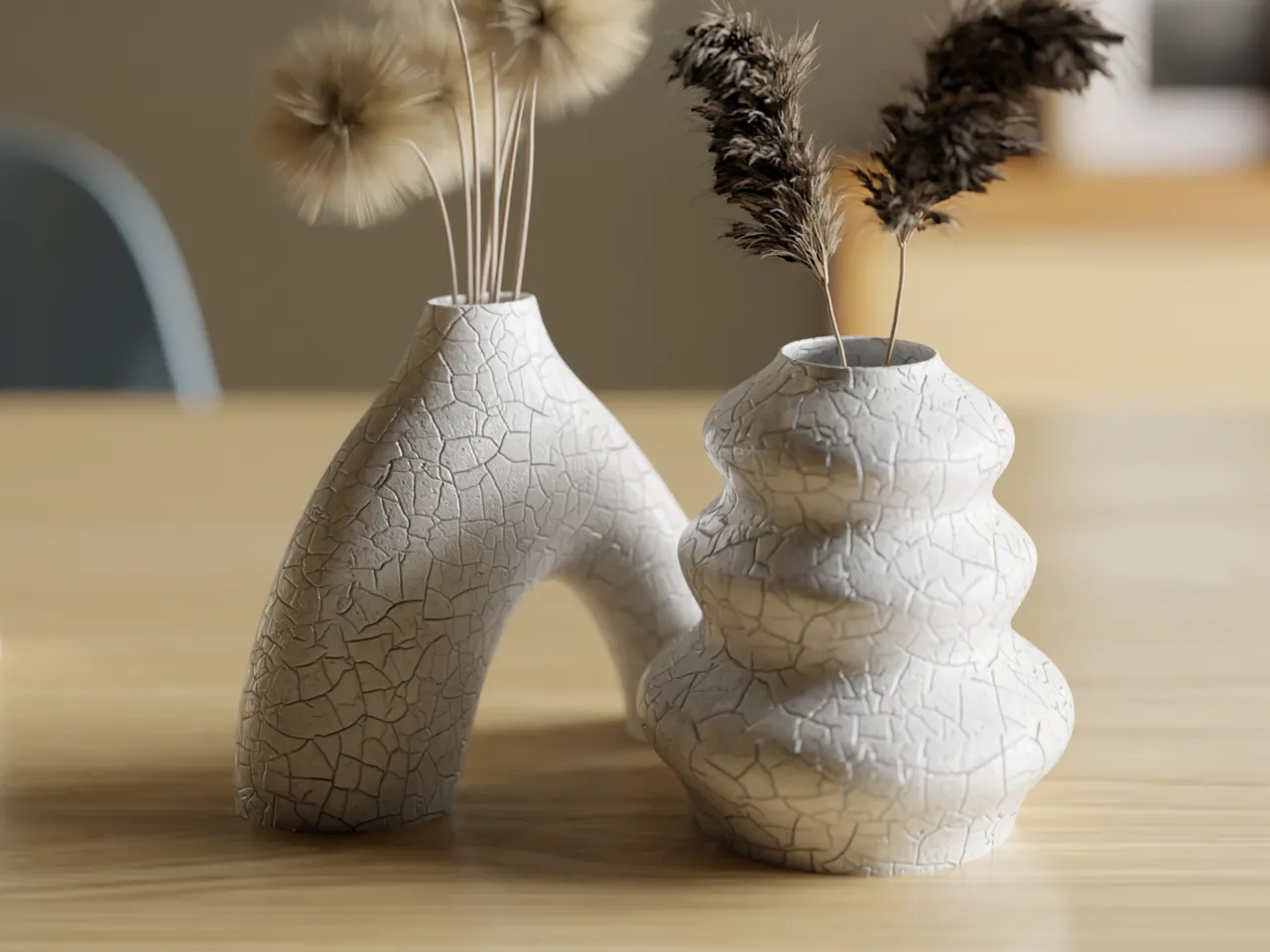 Continuing Elegance: Duo Vase Set view 3