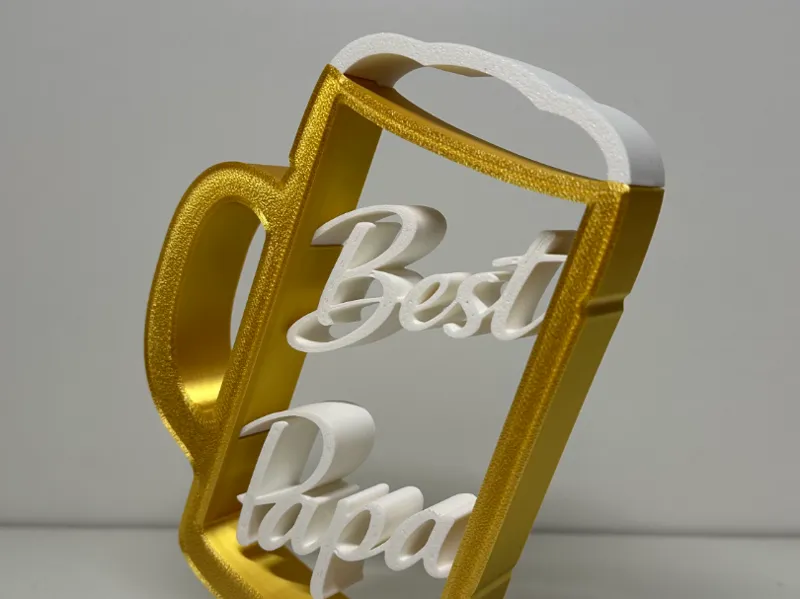 Best Papa – Bierglas Deko - NO AMS
