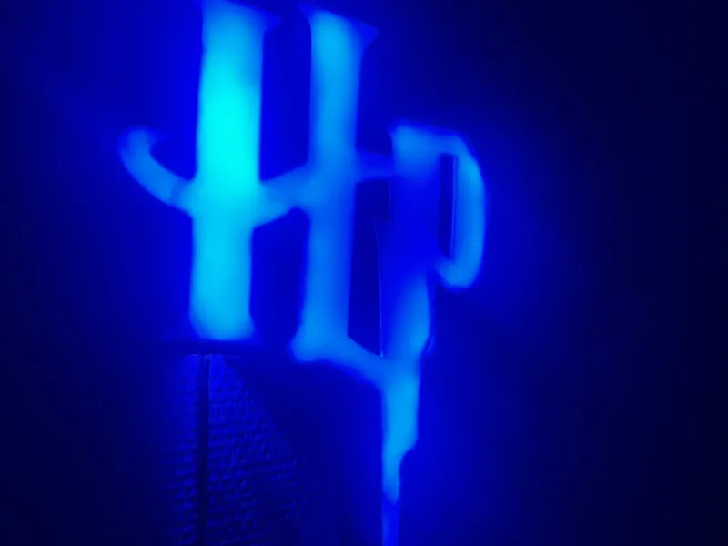 Harry Potter wall lamp with RGB LED WLED