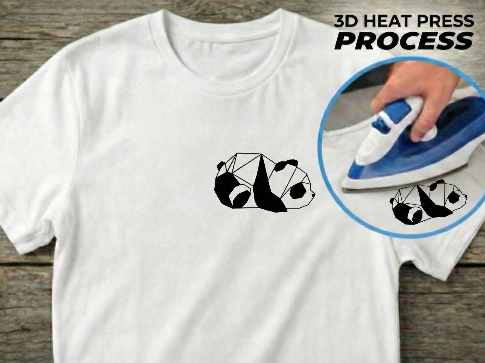 T-shirt Print - Panda