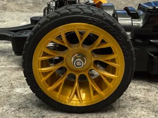 GT1 Mesh Style 1:10 RC Wheels (12mm hex)