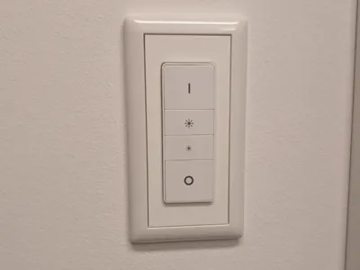 Philips Hue Dimmer magnetic mount GIRA System 55