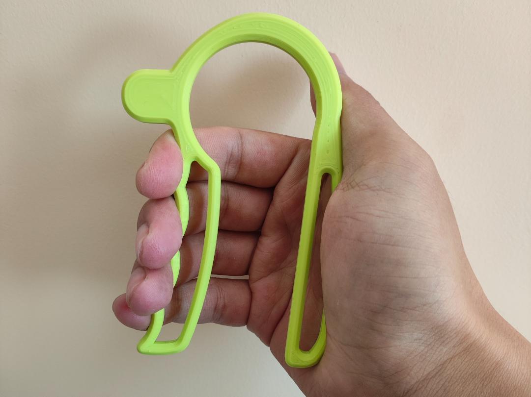 Miniatura 1 do modelo 3D 简易握力器
